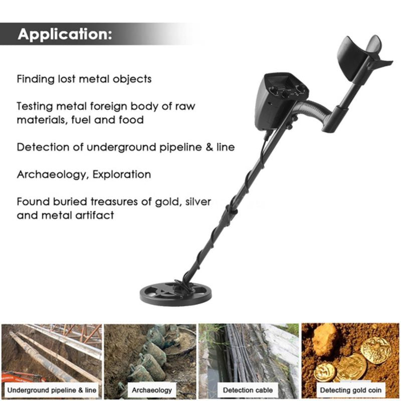 Professional Underground Metal Detector - Waterproof