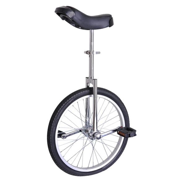 20" Chrome Wheel Unicycle