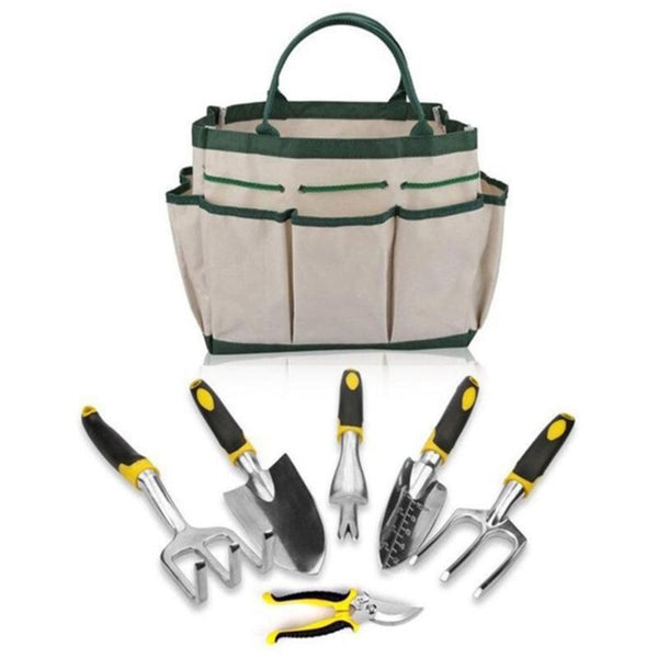 7pc Gardening Tool Set with Canvas bag - Nifti NZ