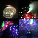 Star Light Rotating Projector Lamp for Kids Bedroom - Nifti NZ
