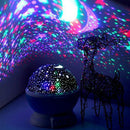 Star Light Rotating Projector Lamp for Kids Bedroom - Nifti NZ