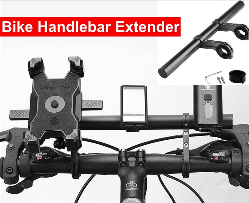 Bike Handlebar Extender And Phone Holder