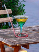 Unique Spiral Cocktail Glass