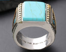 Stylish Silver Mens Ring