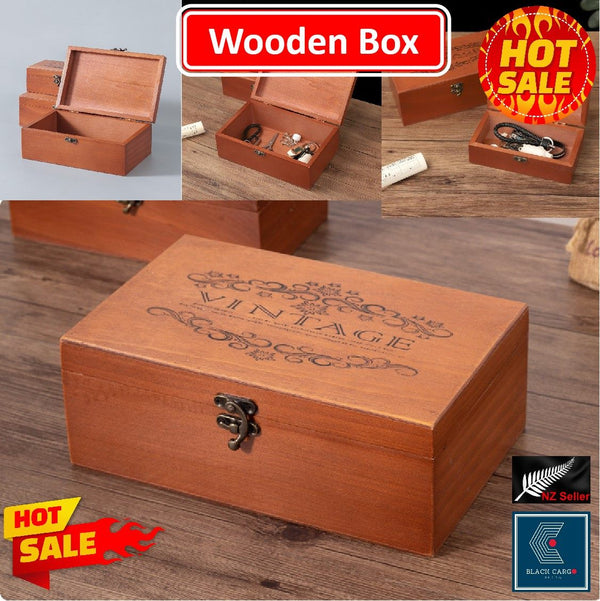 Wooden Tea/Treasure Box