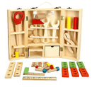 Kids Wooden Tool Set with Box 36Pcs