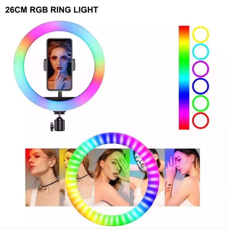 26cm RGB LED Soft Ring Light