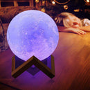 Moon Night Light Lamp - 16 Colours