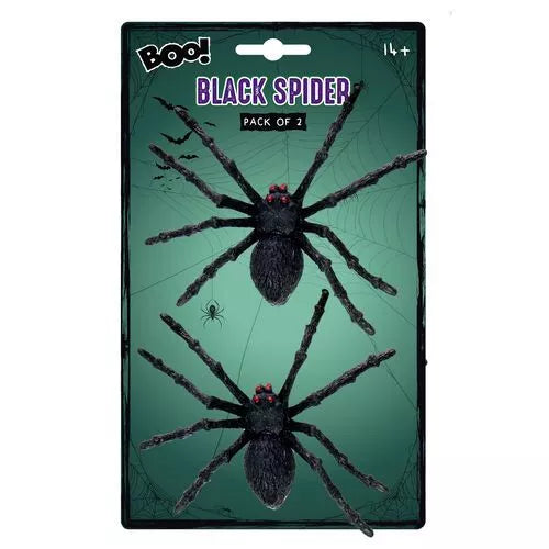 Black Spiders 2 Pack