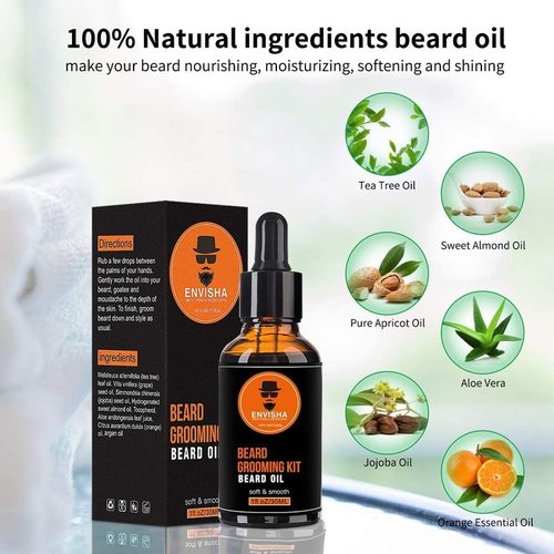 Luxury Beard Grooming Kit for Men - Perfect Gift!