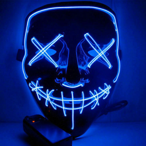 Party Costume LED Glow Halloween Masks