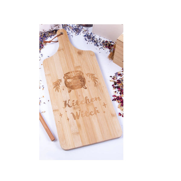 Kitchen Witch Wooden Chopping Board