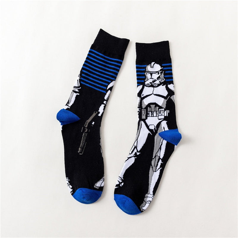 Star Wars Movie Cartoon Socks - Novelty Men/Women Socks - Nifti NZ