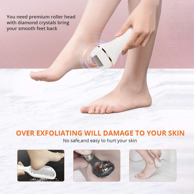 Electric Callus Grinder Pedicure Foot Care Tool - Callus Remover for Foot Heel Skin - Nifti NZ