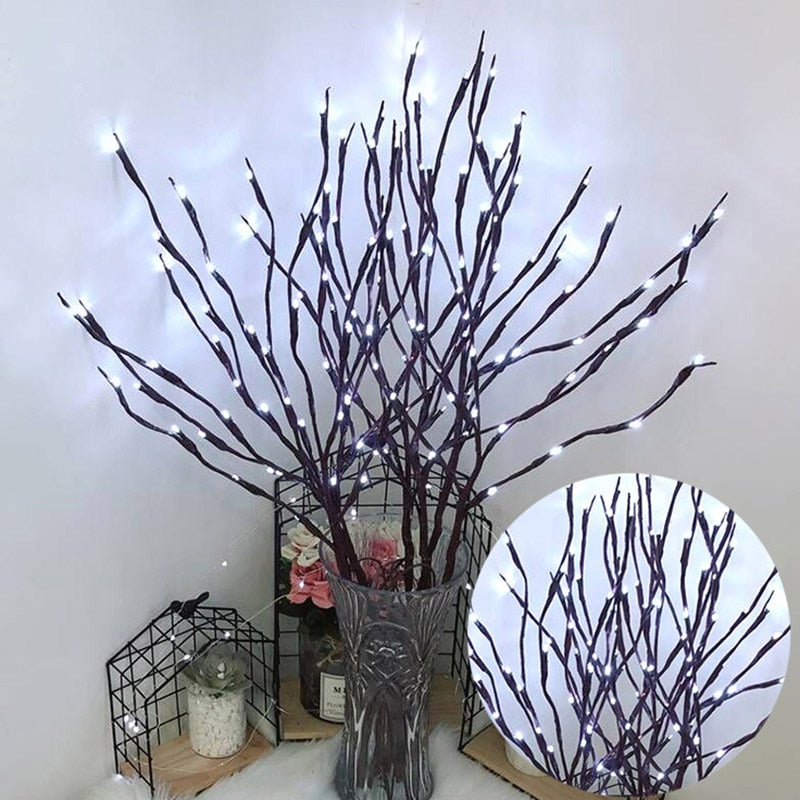 Simulation Tree Branch with 5 stems - 20 LED Lights Decorations for Home - Nifti NZ