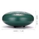 12 inches 13-Tone Steel Tongue Drum Mini Hand Pan Drums with Drumsticks - Nifti NZ