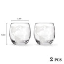 Whiskey Decanter Spirits 34Oz Glass Globe Ship & Glasses - Perfect Gift - Nifti NZ