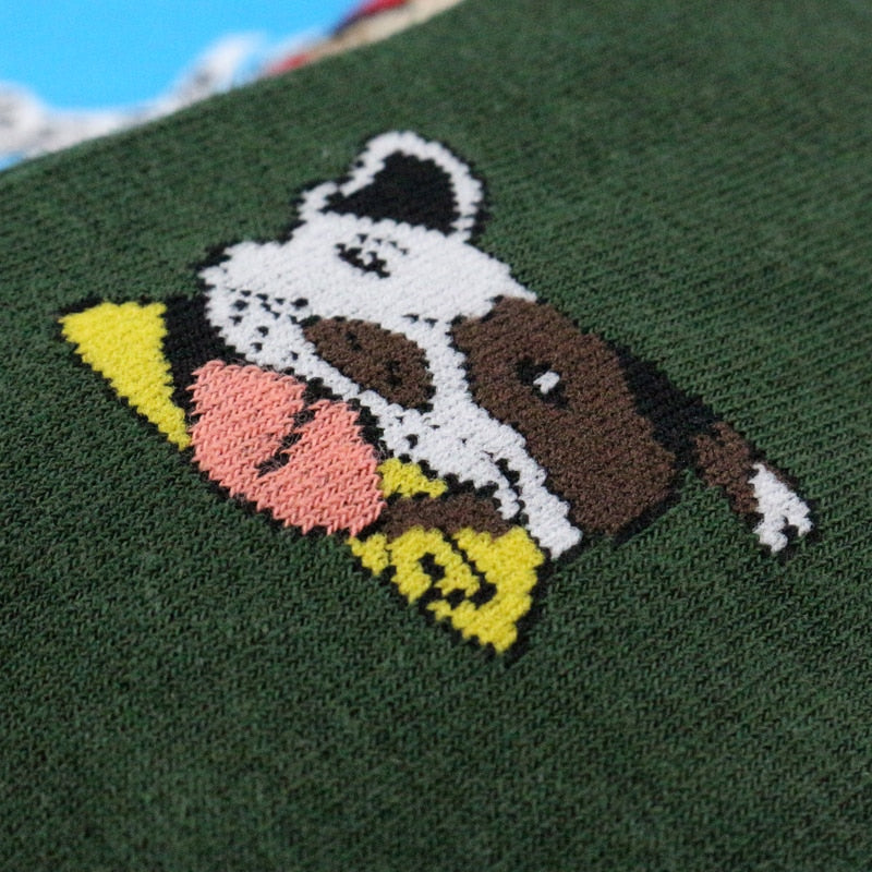New Novelty Socks Funky Dog Pug Beagle Bulldog Unisex Cotton Happy Socks - Nifti NZ