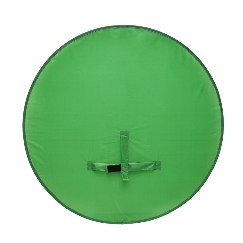 Round Green Screen Photography Backdrop - Portable Background Studio Video Backdrop - Nifti NZ