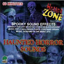 Haunted Horror Sounds CD - Nifti NZ