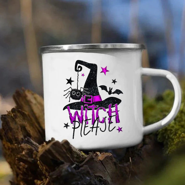 Witch Please - Enamel Mug