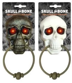 Skull And Bone Light Up Door Bell With Sound