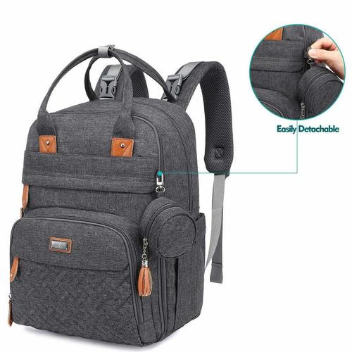 Nappy Bag Backpack - USB Charging