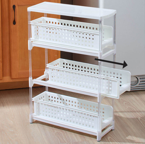 4 Tier Slide Out Storage Tower