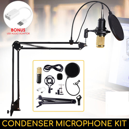 BM800 Microphone With Arm And Accessories