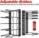 5 Tier Pots And Pan Rack Organiser