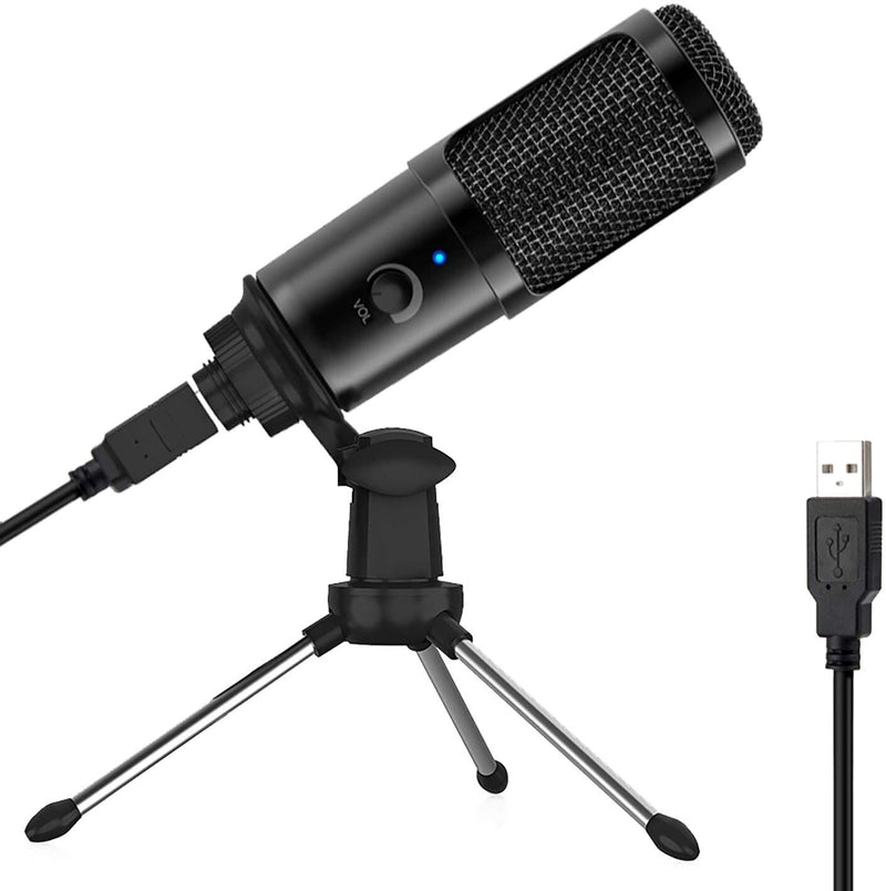 USB Condenser Microphone PC/Mac - Uni Directional with Tripod Stand - Nifti NZ