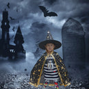 Halloween Costumes for Kids - Wizard/Witch Cape Cloak with Hat - Nifti NZ