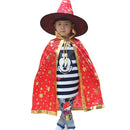Halloween Costumes for Kids - Wizard/Witch Cape Cloak with Hat - Nifti NZ