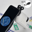 Handheld Microscope Kit with Mobile Phone Camera Connection & LED Light 60X-120X