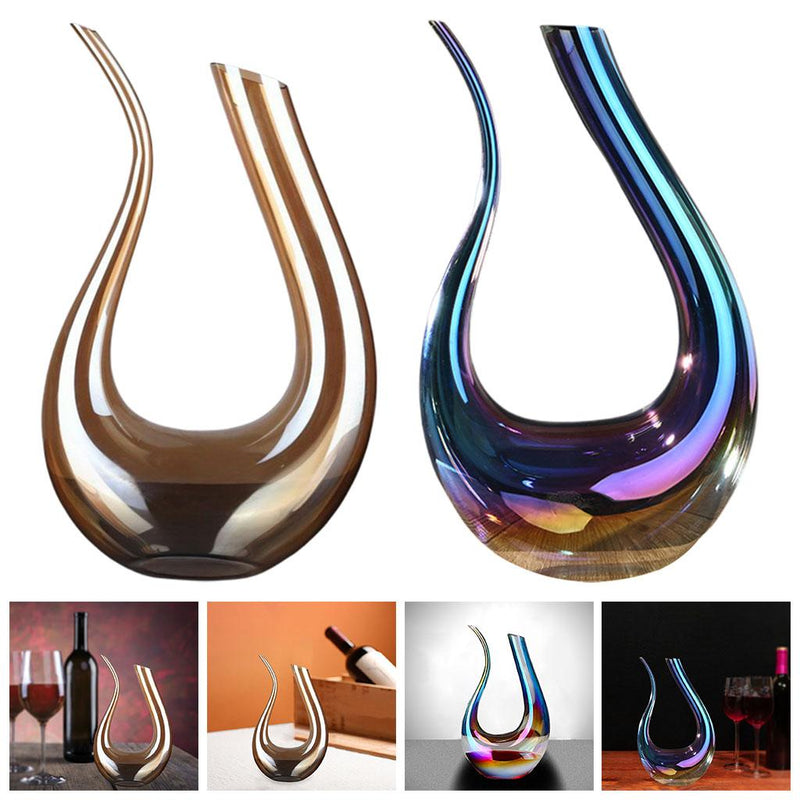 Luxurious Crystal Glass Wine Decanter 1500ml
