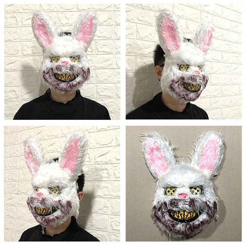 Scary Halloween Mask Bloody Killer Rabbit - Nifti NZ