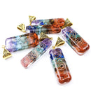 Reiki Healing 7 Chakra Orgone Crystal Energy Pendant