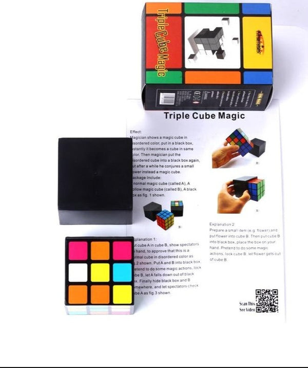 Rubix Cube Magic Illusion - Magic Props - Nifti NZ